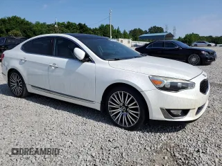 2014 Kia Cadenza Premium z VIN KNALN4D79E5122814, wystawiony jako Copart lot #58308915 z przebiegiem 172 038 mil mil oraz Tytuł czysty. Historia ofert i sprzedaży dostępna na DreamBid. Obrazek 4.