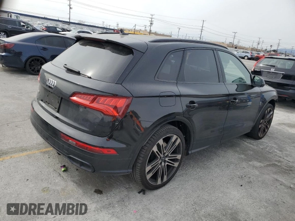 2020 Audi SQ5 Prestige with VIN WA1C4AFYXL2100954, listed as a Copart auction lot 41101133 with 31,839 mi miles. Bid and sale history available at carsss.com. Image 3.