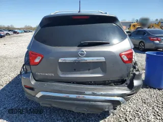 2017 Nissan Pathfinder S with VIN 5N1DR2MN1HC697435, listed as a Copart auction lot 48138225 with 128,782 mi miles and Salvage title. Bid and sale history available at DreamBid. Image 6.