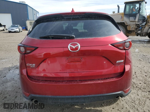 2018 Mazda CX-5 Grand Touring with VIN JM3KFBDM3J0331602, listed as a Copart auction lot 45559195 with 63,672 mi miles and Salvage Title. Bid and sale history available at carsss.com. Image 6.