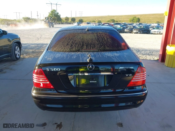 2006 Mercedes-Benz S-Class 5.0L with VIN WDBNG75J36A482914, listed as a IAAI auction lot 41826966 with 65,654 mi miles. Bid and sale history available at carsss.com. Image 16.