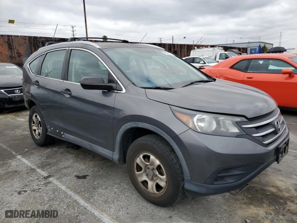 2013 Honda CR-V LX with VIN 3CZRM3H3XDG702866, listed as a Copart auction lot 49676335 with 88,311 mi miles and Salvage Title. Bid and sale history available at carsss.com. Image 4.