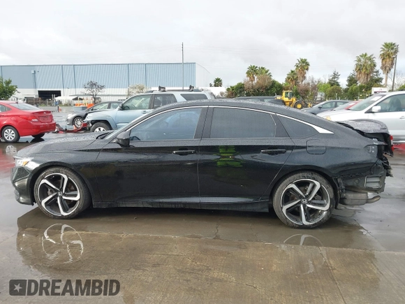 2018 Honda Accord Sedan Sport 1.5T with VIN 1HGCV1F3XJA198718, listed as a IAAI auction lot 41772799 with 120,475 mi miles. Bid and sale history available at carsss.com. Image 15.