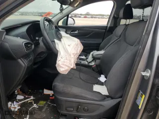 2019 Hyundai Santa Fe SEL with VIN 5NMS33AD0KH055473, listed as a Copart auction lot 45089505 with 111,875 mi miles and Salvage Title. Bid and sale history available at carsss.com. Image 7.