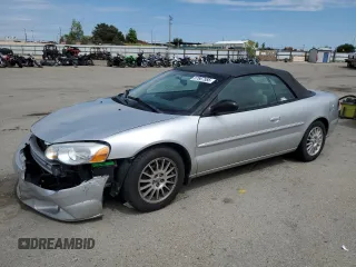 2005 Chrysler Sebring Touring with VIN 1C3EL55R55N595881, listed as a Copart auction lot 57667585 with 73,969 mi miles and Salvage title. Bid and sale history available at DreamBid. Image 1.
