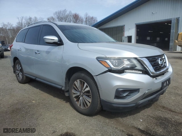 2017 Nissan Pathfinder SL with VIN 5N1DR2MM8HC670501, listed as a Copart auction lot 50887315 with NaN miles and Clean Title. Bid and sale history available at carsss.com. Image 4.