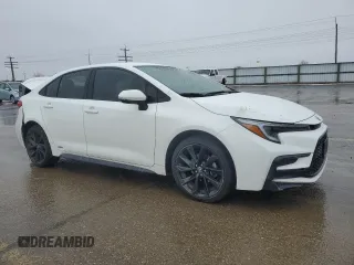 2023 Toyota Corolla Hybrid LE with VIN JTDBDMHE1P3007343, listed as a Copart auction lot 45537195 with 50,913 mi miles and Salvage Title. Bid and sale history available at carsss.com. Image 4.