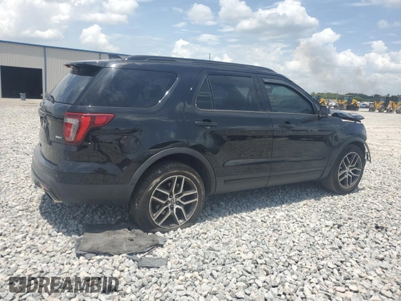 2016 Ford Explorer Sport with VIN 1FM5K8GTXGGA84095, listed as a Copart auction lot 60520295 with 154,061 mi miles and Salvage title. Bid and sale history available at DreamBid. Image 3.