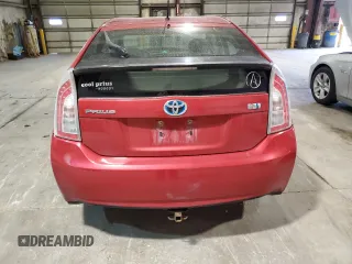 2013 Toyota Prius One with VIN JTDKN3DU9D1650809, listed as a Copart auction lot 53112825 with 251,324 mi miles and Clean Title. Bid and sale history available at carsss.com. Image 6.