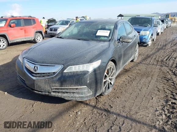 2015 Acura TLX V6 Tech with VIN 19UUB3F57FA007208, listed as a IAAI auction lot 41441646 with 177,464 mi miles. Bid and sale history available at carsss.com. Image 17.