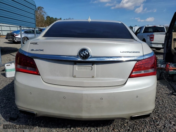 2014 Buick LaCrosse Premium I with VIN 1G4GD5G34EF184049, listed as a Copart auction lot 83199124 with 142,855 mi miles and Salvage Title. Bid and sale history available at carsss.com. Image 6.