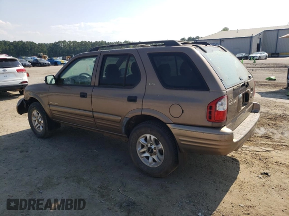 2002 Isuzu Rodeo S with VIN 4S2CK58W924327316, listed as a Copart auction lot 68512854 with 110,826 mi miles and Salvage Title. Bid and sale history available at DreamBid. Image 2.