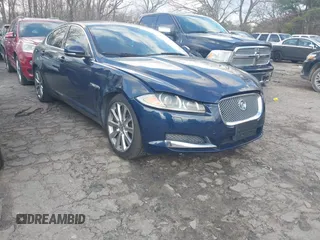 2013 Jaguar XF V6 SC with VIN SAJWJ0EF4D8S88330, listed as a IAAI auction lot 41546185 with 91,897 mi miles. Bid and sale history available at carsss.com. Image 1.