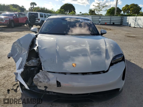 2023 Porsche Taycan GTS with VIN WP0AD2Y1XPSA47197, listed as a Copart auction lot 75230133 with 15,292 mi miles and . Bid and sale history available at DreamBid. Image 5.