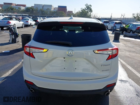 2021 Acura RDX w/Technology Package with VIN 5J8TC2H5XML019533, listed as a IAAI auction lot 41823412 with 14,020 mi miles. Bid and sale history available at carsss.com. Image 16.