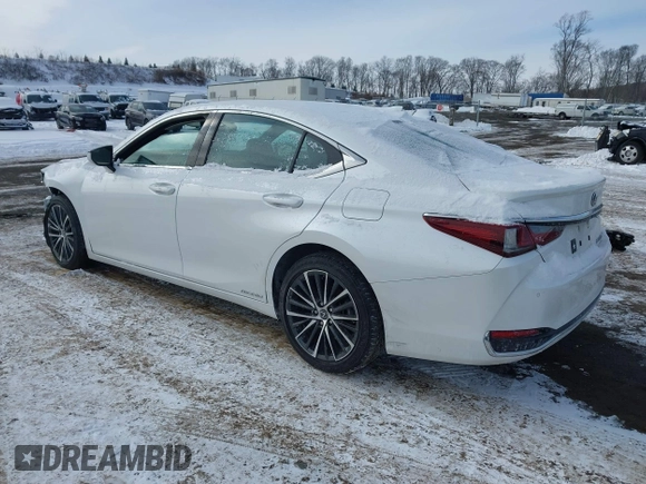 2022 Lexus ES 300h with VIN 58ADA1C17NU025202, listed as a IAAI auction lot 41370590 with 15,105 mi miles and . Bid and sale history available at DreamBid. Image 3.