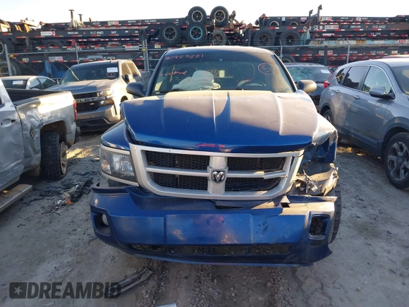 2010 Dodge Dakota Bighorn/Lonestar with VIN 1D7CW3GP5AS130870, listed as a IAAI auction lot 40929651 with 128,077 mi miles. Bid and sale history available at carsss.com. Image 11.