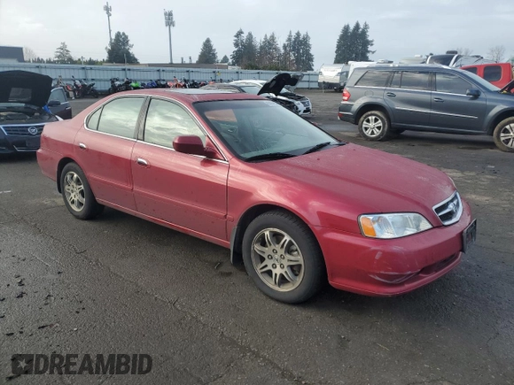 1999 Acura TL with VIN 19UUA5640XA039201, listed as a Copart auction lot 85804254 with 163,111 mi miles and Salvage Title. Bid and sale history available at carsss.com. Image 4.