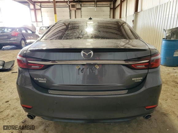 2021 Mazda Mazda6 Signature with VIN JM1GL1XY2M1619626, listed as a Copart auction lot 41427564 with 10,821 mi miles. Bid and sale history available at carsss.com. Image 6.