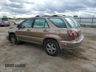 1999 Lexus RX 300 Luxury SUV with VIN JT6HF10U3X0050743, listed as a Copart auction lot 88336245 with 192,886 mi miles and Salvage Title. Bid and sale history available at carsss.com. Image 2.
