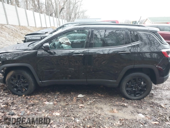 2021 Jeep Compass Freedom with VIN 3C4NJDAB4MT591792, listed as a IAAI auction lot 41580847 with 64,331 mi miles and . Bid and sale history available at carsss.com. Image 14.