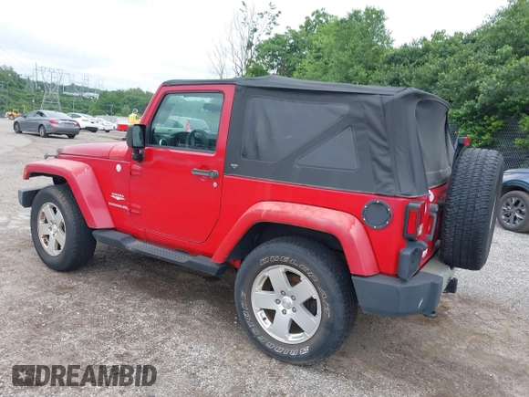 2010 Jeep Wrangler Sahara with VIN 1J4GA5D16AL178551, listed as a IAAI auction lot 42473281 with 110,170 mi miles and . Bid and sale history available at DreamBid. Image 3.