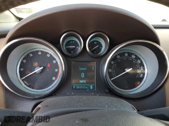 2013 Buick Verano Group с VIN 1G4PS5SK4D4167279, выставлен на аукционе Copart как лот 52742815 с пробегом 91 017 миль миль и Списание • Salvage title. История ставок и продаж доступна на DreamBid. Изображение 9.