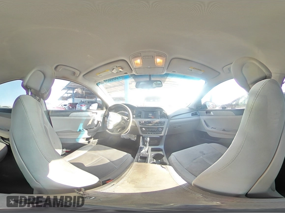 2016 Hyundai Sonata SE z VIN 5NPE24AF9GH360729, wystawiony jako Copart lot #58663375 z przebiegiem 140 837 mil mil oraz Szkoda całkowita • Salvage title. Historia ofert i sprzedaży dostępna na DreamBid. Obrazek 14.