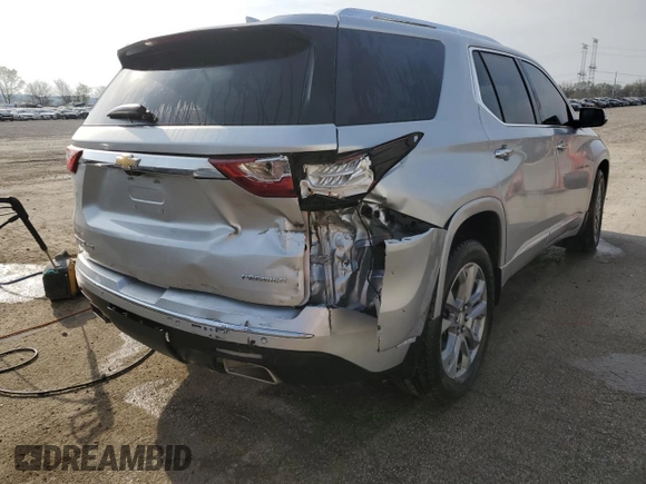 2019 Chevrolet Traverse Premier z VIN 1GNEVKKW4KJ215969, wystawiony jako Copart lot #52996585 z przebiegiem 65 894 mil mil oraz Szkoda całkowita • Salvage title. Historia ofert i sprzedaży dostępna na DreamBid. Obrazek 3.