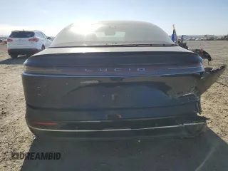 2023 Lucid Air Touring with VIN 50EA1TEA5PA002783, listed as a Copart auction lot 88159255 with 0 mi miles and Salvage Title. Bid and sale history available at carsss.com. Image 6.