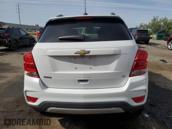 2020 Chevrolet Trax LT with VIN 3GNCJLSB4LL286797, listed as a Copart auction lot 57975375 with 54,147 mi miles and Salvage title. Bid and sale history available at DreamBid. Image 6.
