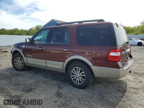 2008 Ford Expedition Eddie Bauer z VIN 1FMFU18598LA27935, wystawiony jako Copart lot #56110145 z przebiegiem 203 338 mil mil oraz Czysty tytuł • Clean title. Historia ofert i sprzedaży dostępna na DreamBid. Obrazek 2.