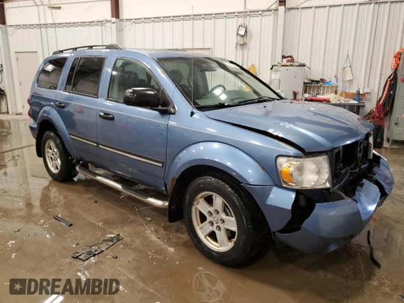 2008 Dodge Durango SLT with VIN 1D8HB48N28F141053, listed as a Copart auction lot 45172285 with 233,504 mi miles and Non repairable. Bid and sale history available at DreamBid. Image 4.