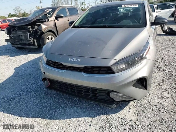 2023 Kia Forte GT-Line with VIN 3KPF54AD2PE643438, listed as a Copart auction lot 47520675 with 81,082 mi miles and Salvage Title. Bid and sale history available at carsss.com. Image 10.
