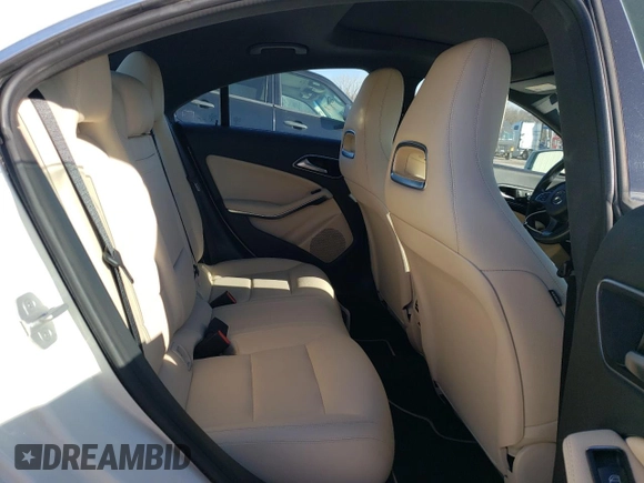2017 Mercedes-Benz CLA 250 with VIN WDDSJ4GB2HN497092, listed as a Copart auction lot 41401744 with 84,083 mi miles and . Bid and sale history available at DreamBid. Image 10.