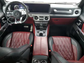 2020 Mercedes-Benz G with VIN W1NYC7HJ1LX353898, listed as a Copart auction lot 77526604 with 41,978 mi miles and Salvage Title. Bid and sale history available at carsss.com. Image 8.