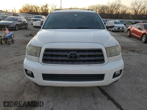 2010 Toyota Sequoia SR5 with VIN 5TDBW5G18AS031207, listed as a Copart auction lot 88731505 with 226,278 mi miles and Salvage Title. Bid and sale history available at carsss.com. Image 5.