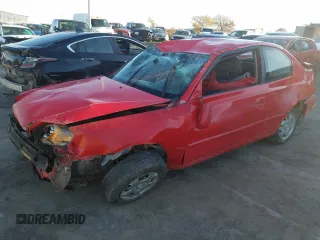 2005 Hyundai Accent GLS with VIN KMHCG35C65U348300, listed as a Copart auction lot 77847614 with 141,102 mi miles and Salvage Title. Bid and sale history available at carsss.com. Image 1.