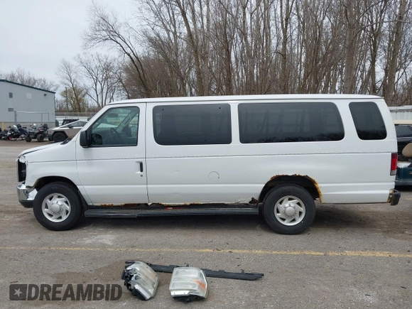 2009 Ford Econoline Passenger XL with VIN 1FBSS31L79DA65158, listed as a IAAI auction lot 41953876 with 181,240 mi miles. Bid and sale history available at carsss.com. Image 15.