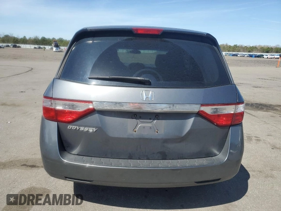 2012 Honda Odyssey LX with VIN 5FNRL5H25CB101655, listed as a Copart auction lot 54958305 with 271,811 mi miles and Clean Title. Bid and sale history available at carsss.com. Image 6.