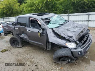 2015 Toyota Tundra 4WD Truck Platinum with VIN 5TFAW5F16FX462515, listed as a Copart auction lot 71388484 with 0 mi miles and Salvage Title. Bid and sale history available at carsss.com. Image 4.