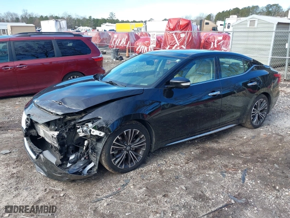 2017 Nissan Maxima SV with VIN 1N4AA6AP2HC405681, listed as a IAAI auction lot 41282534 with 98,000 mi miles. Bid and sale history available at carsss.com. Image 17.