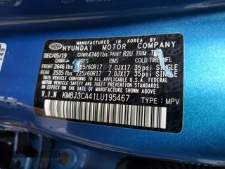 2020 Hyundai Tucson Value с VIN KM8J3CA41LU195467, выставлен на аукционе Copart как лот 56071145 с пробегом 46 261 миль миль и Списание • Salvage title. История ставок и продаж доступна на DreamBid. Изображение 13.