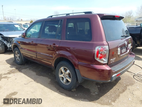 2008 Honda Pilot EX-L z VIN 5FNYF18788B017120, wystawiony jako IAAI lot #42053938 z przebiegiem 150 595 mil mil oraz . Historia ofert i sprzedaży dostępna na DreamBid. Obrazek 3.