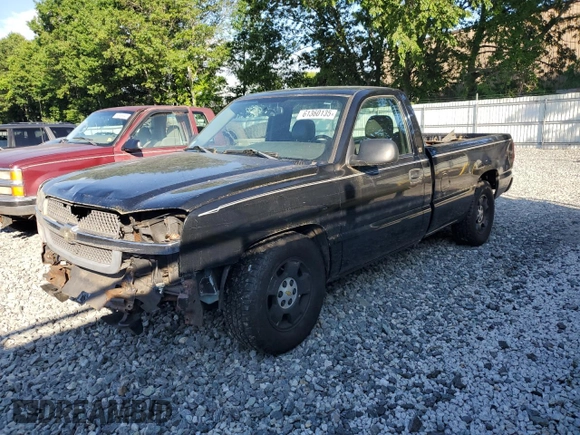 2005 Chevrolet Silverado 1500 Work Truck z VIN 1GCEC14X45Z212803, wystawiony jako Copart lot #61360135 z przebiegiem Nie podano mil oraz Czysty tytuł • Clean title. Historia ofert i sprzedaży dostępna na DreamBid. Obrazek 1.