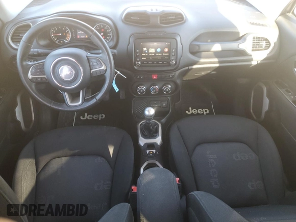 2015 Jeep Renegade Latitude with VIN ZACCJABH9FPB80553, listed as a Copart auction lot 83657494 with 76,005 mi miles and Salvage Title. Bid and sale history available at carsss.com. Image 8.