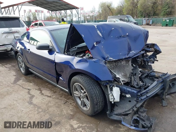 2012 Ford Mustang Premium with VIN 1ZVBP8AM5C5274805, listed as a IAAI auction lot 41934449 with 51,951 mi miles and . Bid and sale history available at DreamBid. Image 1.