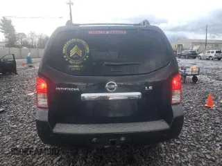 2008 Nissan Pathfinder LE with VIN 5N1BR18BX8C622606, listed as a Copart auction lot 86441644 with 234,192 mi miles and Salvage Title. Bid and sale history available at carsss.com. Image 6.