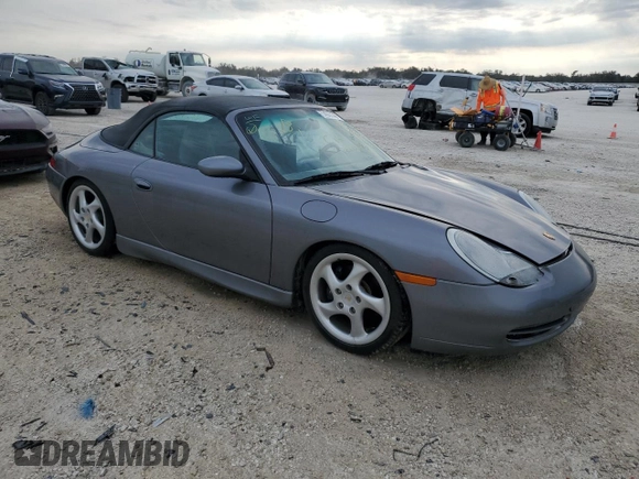 2001 Porsche 911 with VIN WP0CA29951S653291, listed as a Copart auction lot 74060344 with Not provided miles and Non repairable. Bid and sale history available at DreamBid. Image 4.