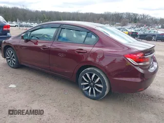 2014 Honda Civic EX-L with VIN 19XFB2F98EE049497, listed as a IAAI auction lot 42011129 with 132,580 mi miles and . Bid and sale history available at DreamBid. Image 3.